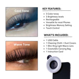 CosmoGlo Mini Ring Light Macro Lens