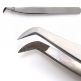 Fiber Tip Eyelash Extensions Tweezers